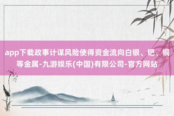 app下载政事计谋风险使得资金流向白银、钯、铜等金属-九游娱乐(中国)有限公司-官方网站